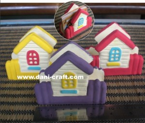 souvenir rumah tempat kartu nama