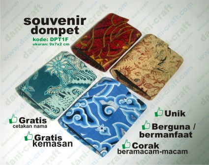 souvenir dompet murah