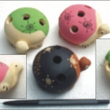 souvenir kura-kura tempat pensil