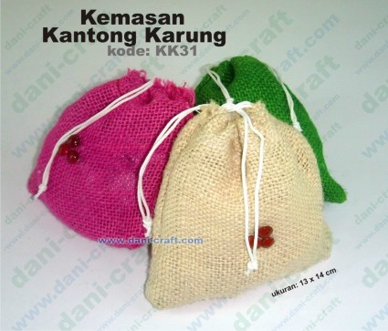kemasan kantong karung goni