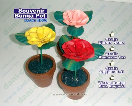 souvenir bunga