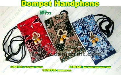 souvenir dompet handphone HP