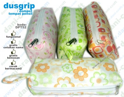 dusgrip dompet tempat pensil