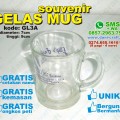 mug gelas souvenir