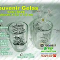 souvenir gelas murah