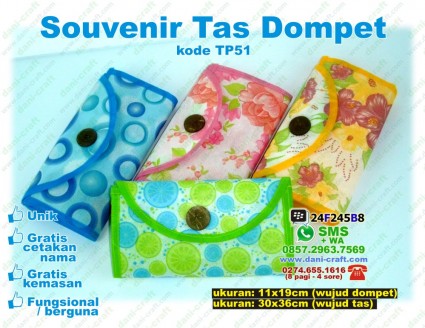 souvenir dompet tas