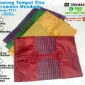 souvenir tempat tisu mendong