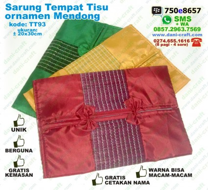 tempat tisu mendong